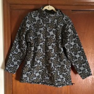 Kerrits by Toklat brushed fleece funnel neck riding tunic XL made in USA